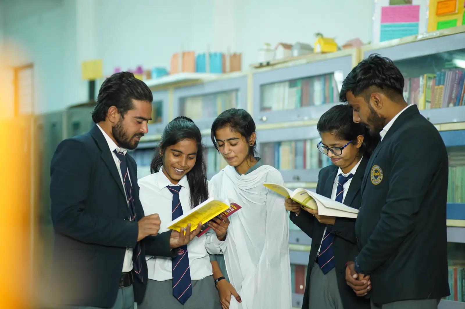 Library reading area