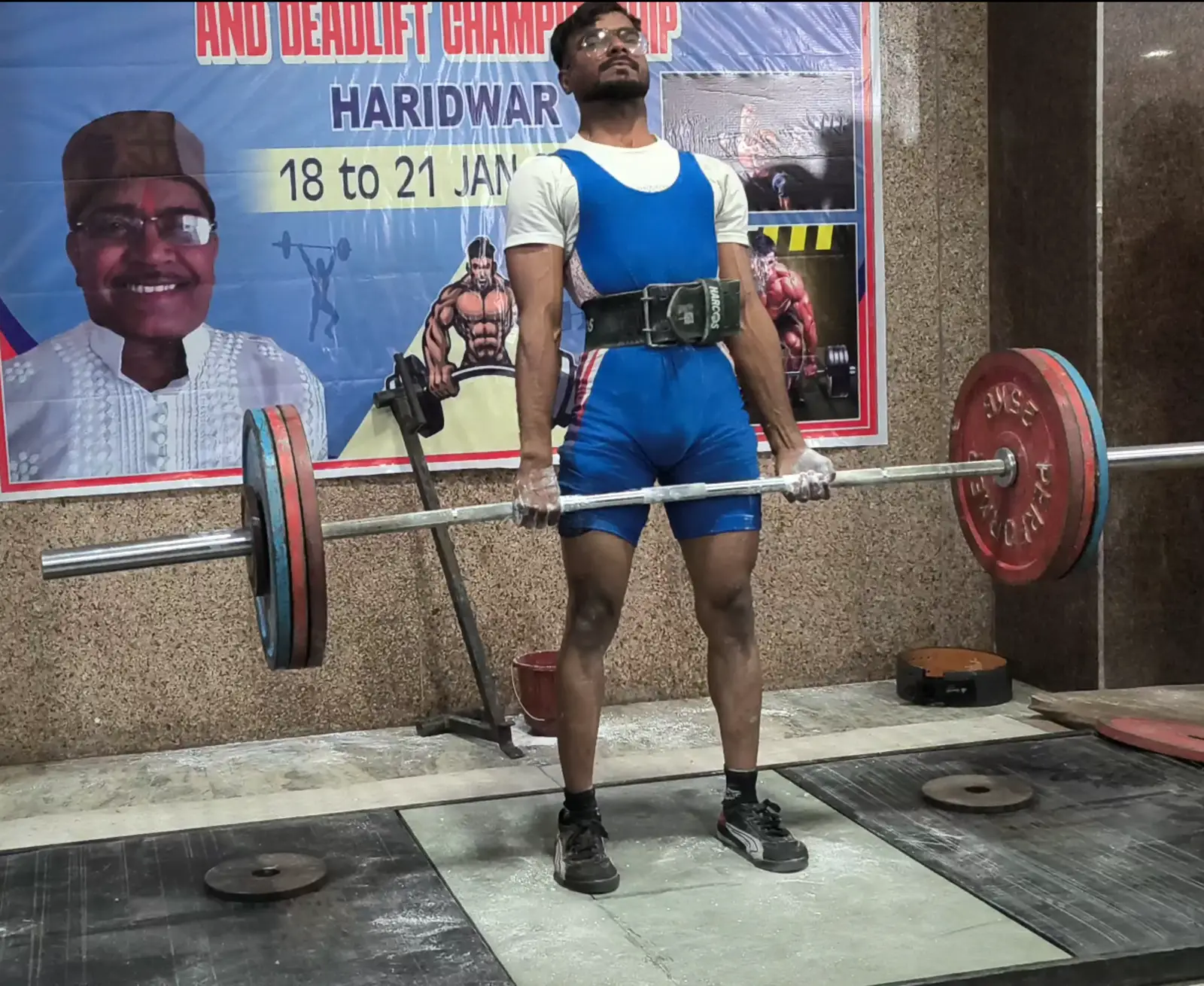 Azmat Qureshi, BRD national level powerlifting champion